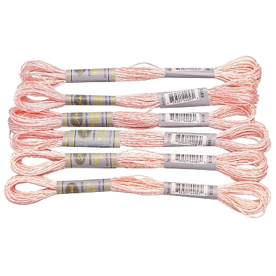 6Skeins Polyester Metallic Embroidery Threads PW-WGA13F3-10-1