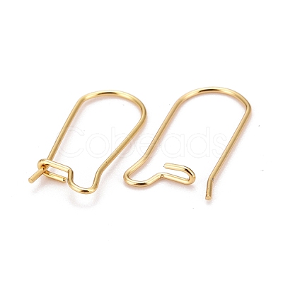 316 Surgical Stainless Steel Hoop Earring Findings STAS-A056-12G-E-1