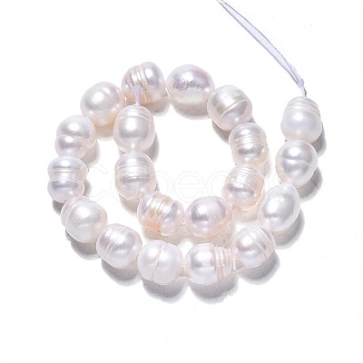 Natural Cultured Freshwater Pearl Beads Strands PEAR-N012-07C-1