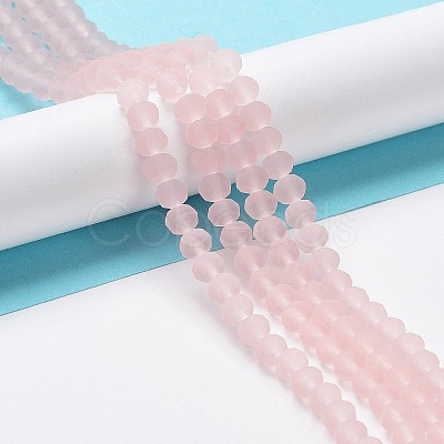 Transparent Glass Beads Strands X1-EGLA-A034-T4mm-MD22-1