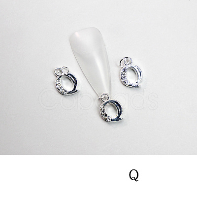 Alloy Rhinestone Cabochons MRMJ-T056-93P-Q-1