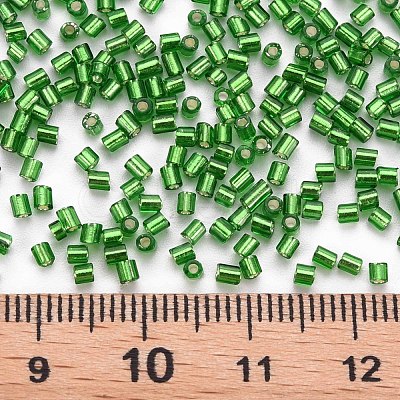 Glass Bugle Beads SEED-S032-08A-27-1