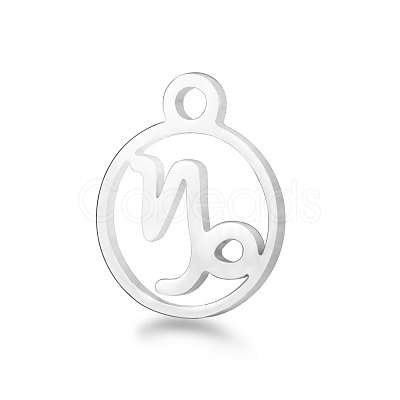 Non-Tarnish 201 Stainless Steel Charms STAS-T014-T505-10-1