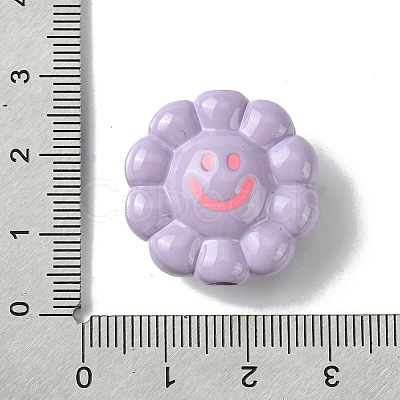 Dopamine Style Opaque Acrylic Beads SACR-Z002-01H-1