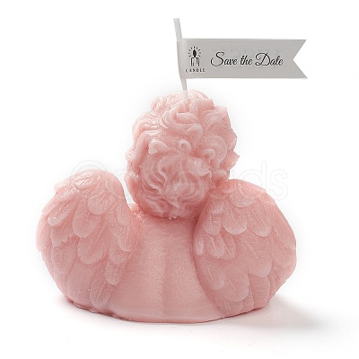 Cupid Shaped Aromatherapy Smokeless Candles DIY-B004-C04-1