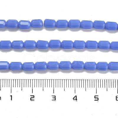 Opaque Glass Beads Strands GLAA-G112-04-1