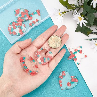 Nbeads DIY Resin Dangle Earring Making Kits DIY-NB0005-55-1