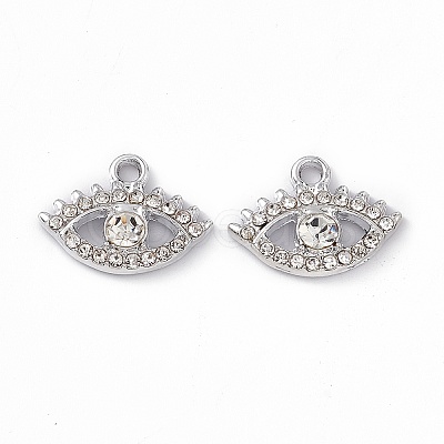 Alloy Rhinestone Pendants PALLOY-P287-06P-1