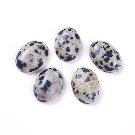 Natural Dalmatian Jasper Cabochons X-G-L511-E-02-1