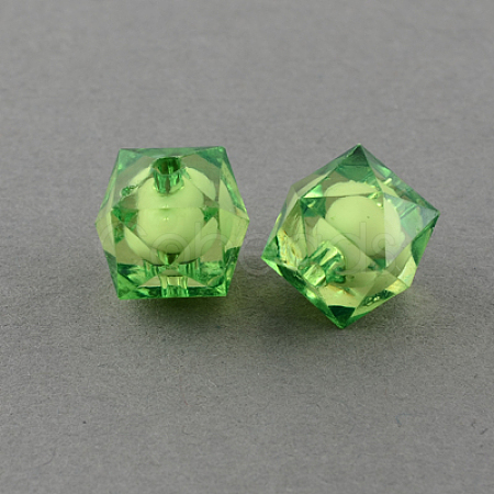 Transparent Acrylic Beads TACR-S112-10mm-23-1