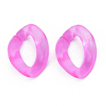 Transparent Acrylic Linking Rings OACR-S036-001A-K13-1