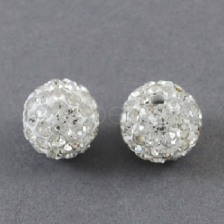 Pave Disco Ball Beads X-RB-S250-12mm-10-1