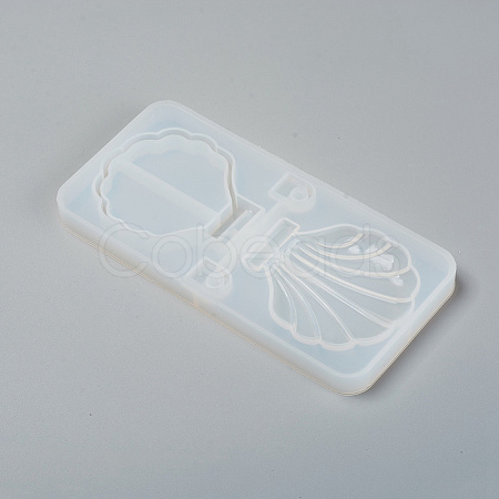 Foldable Makeup Mirror Silicone Resin Molds DIY-WH0170-49A-1