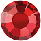 Preciosa&reg MAXIMA Crystal No Hotfix Flatback Stones, Czech Crystal, Dura Foiling, Round(438 11 615 Chaton Rose), 90075 Red Velvet, SS10(2.7~2.9mm)