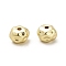 Alloy Bead, Irregular Round Shape, Golden, 9x8x6.5mm, Hole: 1.6mm