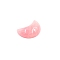 Natural Rose Quartz Gua Sha Scraping Massage Tool, for SPA Relaxing Meditation Massage, Moon, 60x40x15mm