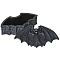 Halloween Resin Gift Boxes, Bat Shaped Storage Box, Black, 15x8x6cm