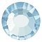 Preciosa&reg Crystal Hotfix Flatback Stones, Czech Crystal, Round(438 11 612 Chaton Rose VIVA 12 &reg), 60010 Aqua Bohemica, SS10(2.7~2.9mm)