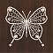 DIY Handcraft Material Diamond Painting Art Decoration Sets, Butterfly, 200x200mm