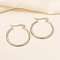 Stylish Stainless Steel Hoop Earrings for Women