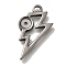 304 Stainless Steel Pendant Rhinestone Settings, Fit for 4mm Rhinestone, 23x13.5x2mm, Hole: 2mm