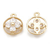 Brass Charms X-KK-S348-047-1