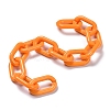 Handmade Opaque Acrylic Cable Chains AJEW-JB00702-3