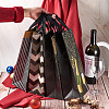 Magibeads 2 Sets 2 Style Rectangle Paper Wine Bottle Cover Bag Decoration AJEW-MB0001-01-5