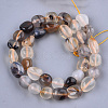 Natural Marine Chalcedony Beads Strands X-G-T105-34-2