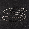 201 Stainless Steel Box Chain Necklaces X-NJEW-O096-07-2
