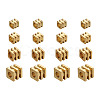 Brass Spacer Beads KK-PJ0001-12G-2