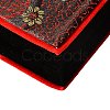 Chinoiserie Jewelry Boxes Embroidered Silk Bracelet Bangle Boxes for Gifts Wrapping SBOX-A001-02-3