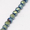Electroplate Non-magnetic Synthetic Hematite Beads Strands G-J169C-4mm-06-3