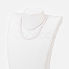 Natural Rose Quartz Jewelry Sets SJEW-JS00968-5