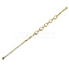 Electroplated Alloy Link Bracelets BJEW-T012-005-RS-3