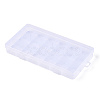 Rectangle Polypropylene(PP) Bead Storage Container CON-N013-03-5