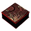 Chinoiserie Jewelry Boxes Embroidered Silk Bracelet Bangle Boxes for Gifts Wrapping SBOX-A001-02-1