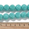 Synthetic Coral Carved Beads Strands CORA-I023-02-4