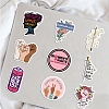 100pcs Feminism Paper Stickers Set DIY-C062-02-6