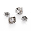 Flower 304 Stainless Steel  Jewelry Sets SJEW-H302-14-6