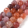 Natural Red Botswana Agate Beads Strands G-NH0021-A30-02-1