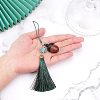 Acorn Wood Diffuser Pendant Decorations HJEW-WH0042-54B-3