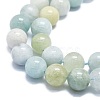 Natural Aquamarine Beads Strands G-K245-A15-05-3