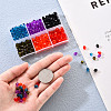 Transparent Acrylic Beads TACR-YW0001-6MM-04-6