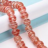 Round Handmade Clear Lampwork Beads Strands LAMP-G150-02E-2