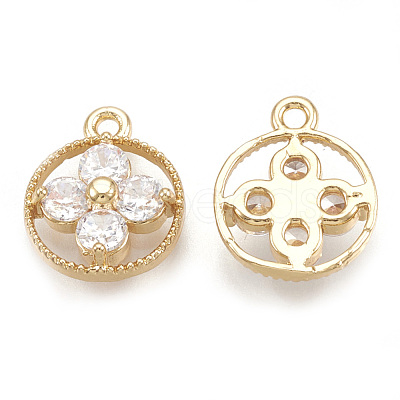 Brass Charms X-KK-S348-047-1