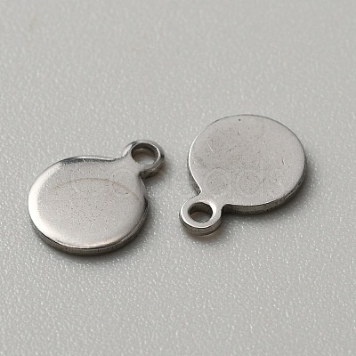 304 Stainless Steel Blank Charms STAS-WH0022-89C-P-1