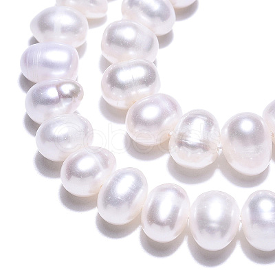 Natural Cultured Freshwater Pearl Beads Strands PEAR-N013-06V-1