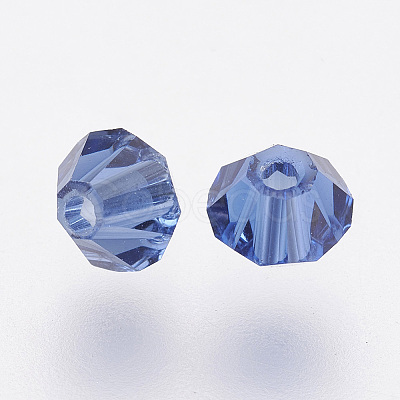 Imitation Austrian Crystal Beads SWAR-F022-4x4mm-207-1