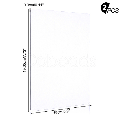 Transparent Acrylic Pressure Plate OACR-WH0003-31A-1